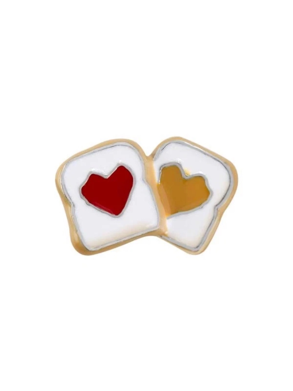 Origami Owl PB&J Valentine’s Day toast charm